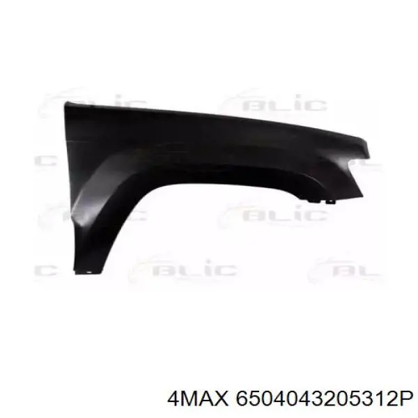 Крило переднє праве Signeda PCR10016AR ціна, від 48.55 USD