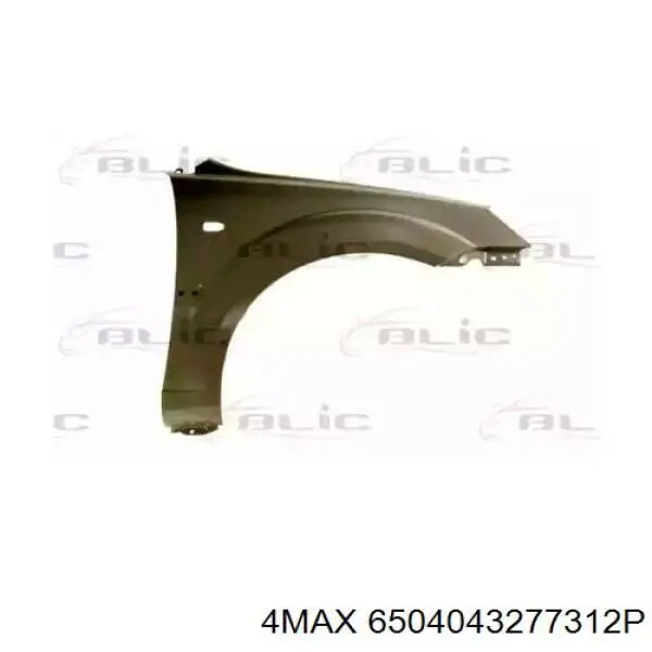 Крило переднє праве 4max 6504043277312P ціна, від 46.00 USD
