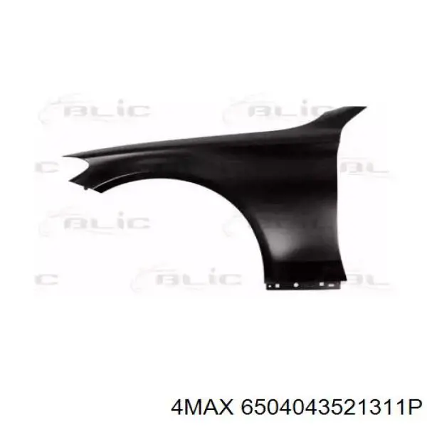 Купити 6504043521311P 4max Крило переднє ліве