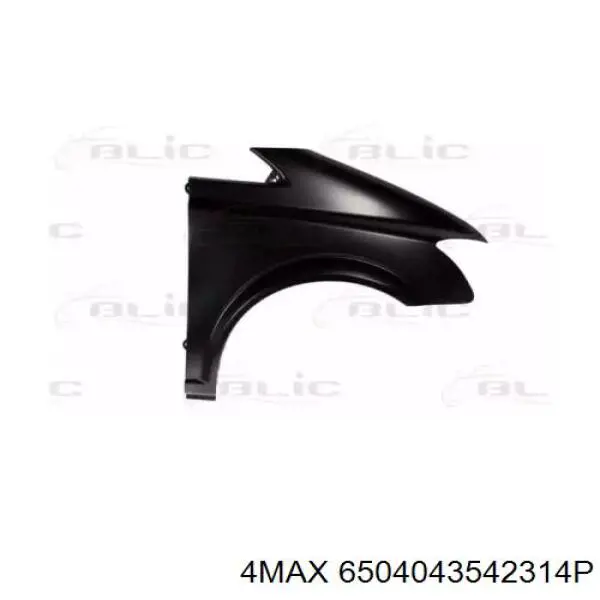 Крило переднє праве Polcar 50N1021 ціна, від 174.39 USD