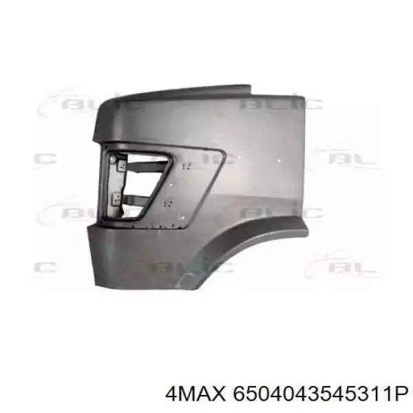 Ліве переднє крило Polcar 506101 ціна, від 76.62 USD