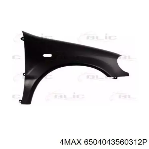 Крило переднє праве Polcar 504402 ціна, від 228.03 USD
