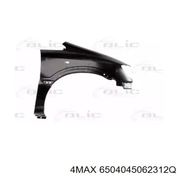 Крило переднє праве Polcar 556002 ціна, від 89.66 USD