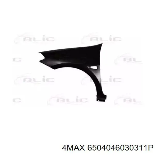 Ліве переднє крило Polcar 605901 ціна, від 47.10 USD