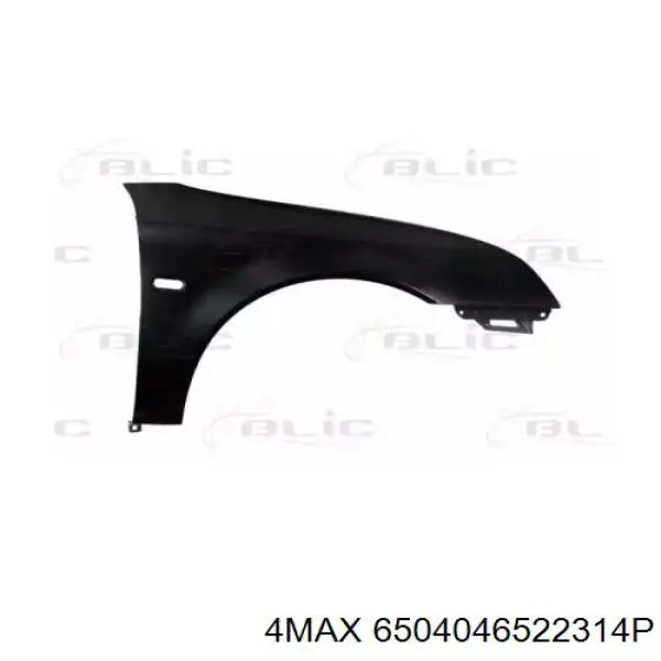 Крило переднє праве 4max 6504046522314P ціна, від 49.08 USD