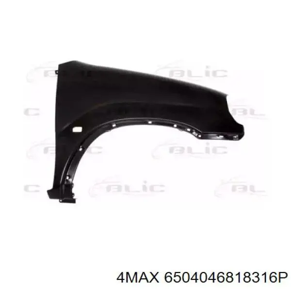 Крило переднє праве Suzuki 5761180G00 ціна, від 76.02 USD