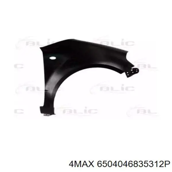 6504046835312P 4max Крило переднє праве