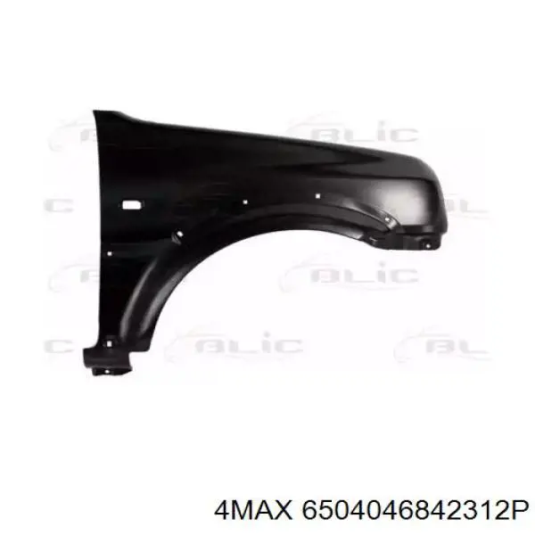 Крило переднє праве 4max 6504046842312P ціна, від 178.72 USD