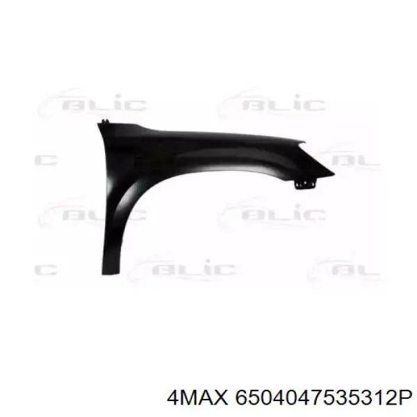Крило переднє праве Polcar 693502 ціна, від 43.28 USD