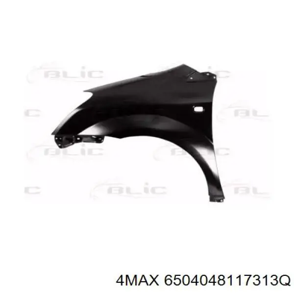 Ліве переднє крило 4max 6504048117313Q ціна, від 192.22 USD