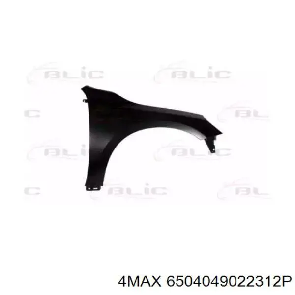6504049022312P 4max Крило переднє праве