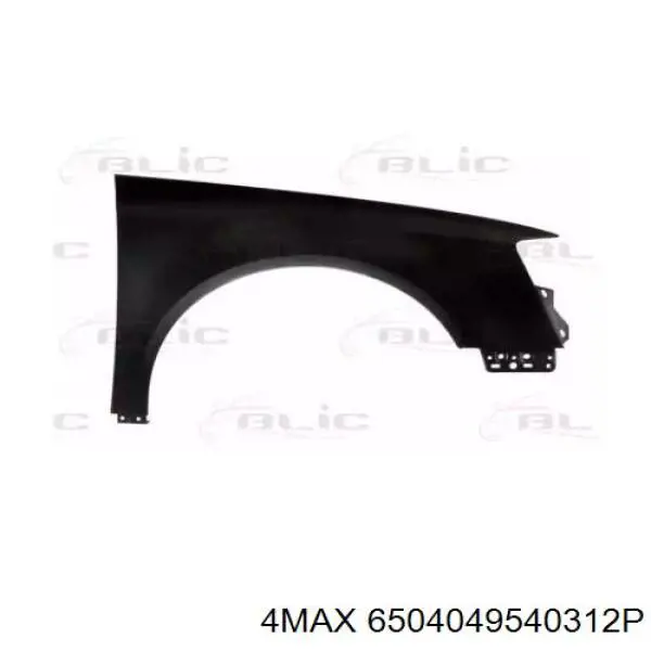 Крило переднє праве 4max 6504049540312P ціна, від 42.32 USD