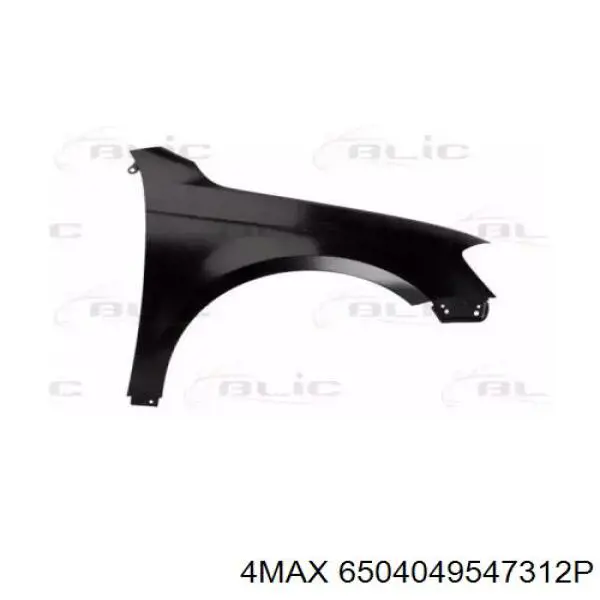 Крило переднє праве Tempest 0512147312 ціна, від 48.06 USD
