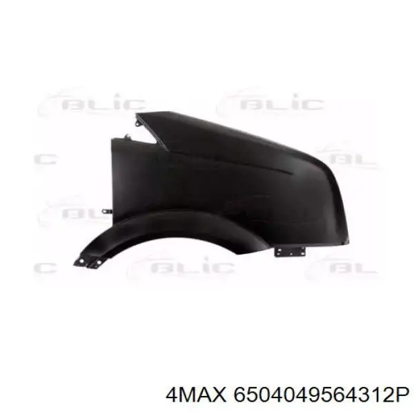 Крило переднє праве Volkswagen Crafter 30-35 автобус (2E, 2EE, 2EK) (2006 - 2016) ціна, від 98.65 USD