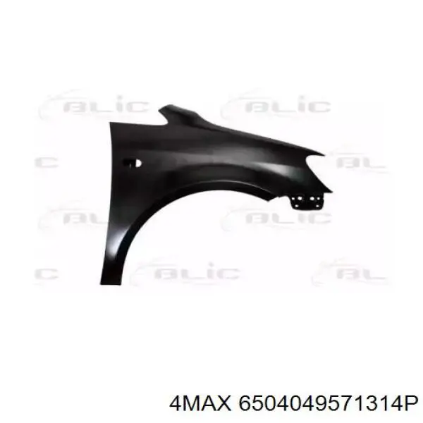 Крило переднє праве Tempest 0511853312 ціна, від 64.32 USD