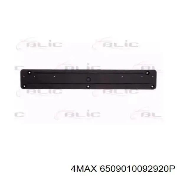 Кріплення переднього номера автомобіля 4max 6509010092920P ціна, від 80.43 USD