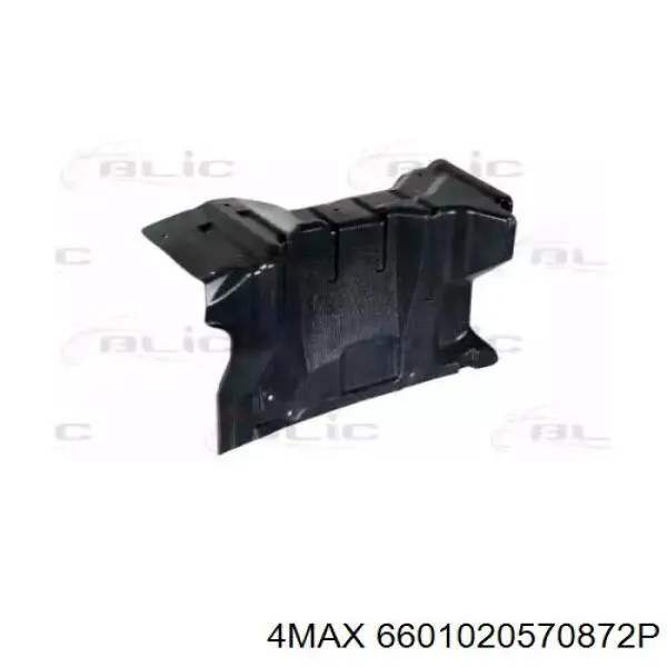 6601020570872P 4max Захист двигуна, правий
