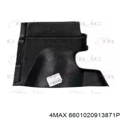6601020913871P 4max Захист двигуна, лівий