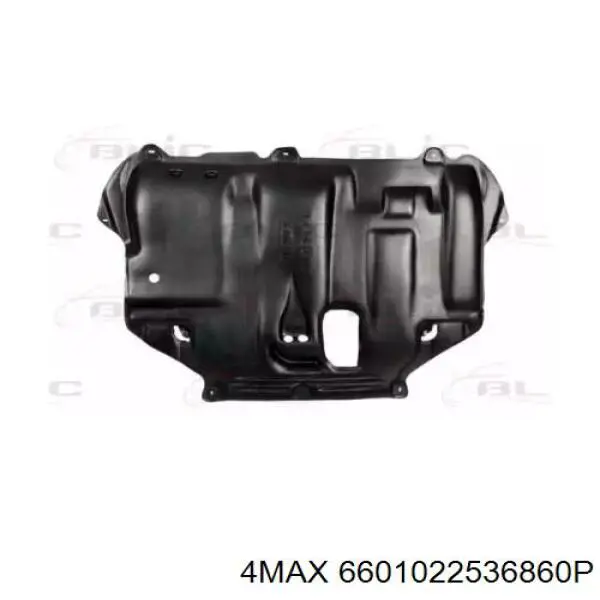 6601022536860P 4max захист двигуна, піддона (моторного відсіку)