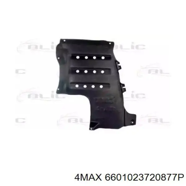 6601023720877P 4max Захист двигуна, лівий