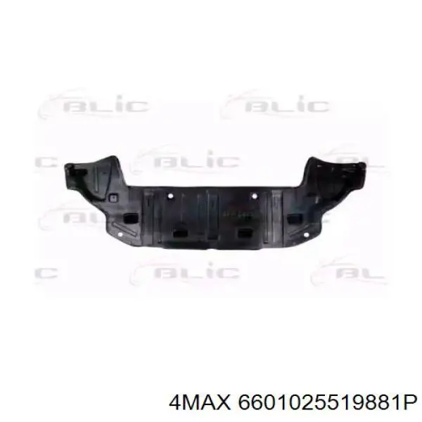 6601025519881P 4max Обвіс бампера