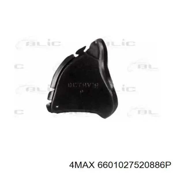 Дефлектор переднього бампера, правий Diamond/DPA 88050009002 ціна, від 5.89 USD
