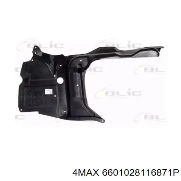 Захист двигуна, лівий 4max 6601028116871P ціна, від 26.50 USD
