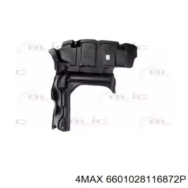 Захист двигуна, правий 4max 6601028116872P ціна, від 27.09 USD