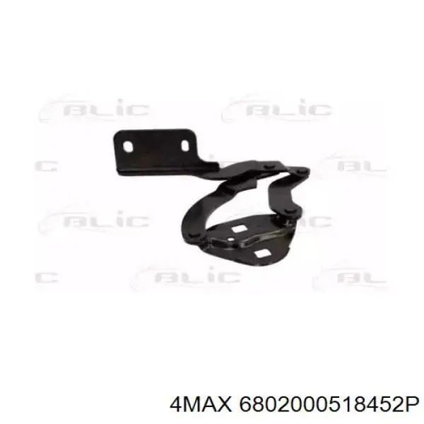 6802000518452P 4max Завіса капота права