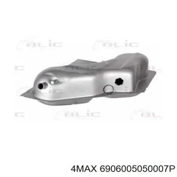 6906005050007P 4max Бак паливний