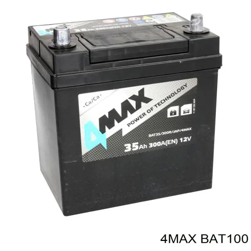 Акумуляторна батарея, АКБ BAT100 4max