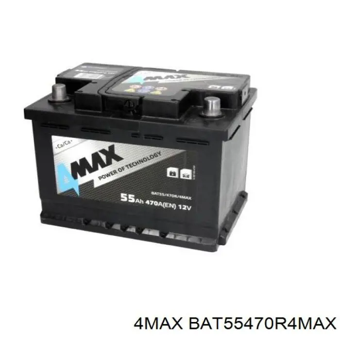 BAT55470R 4max Авто акумулятор