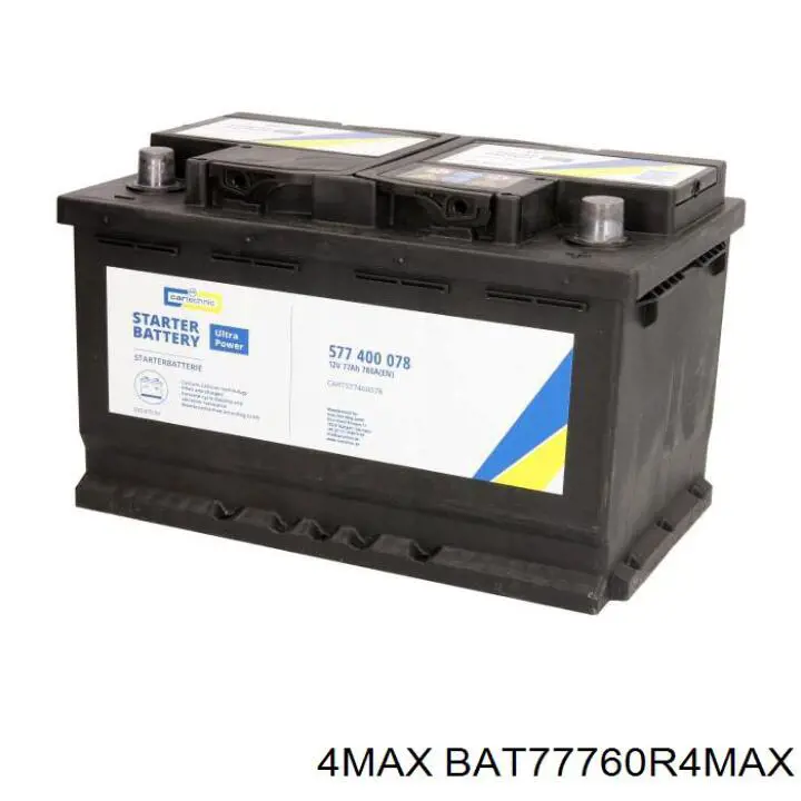 Батарея акумуляторна 4max BAT77760R4MAX ціна, від 90.58 USD