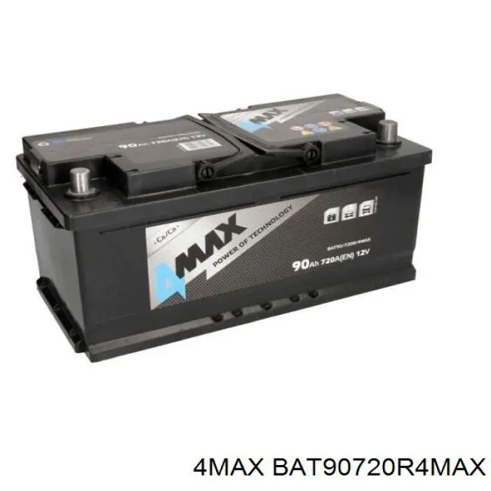 BAT90720R4MAX 4max Авто акумулятор