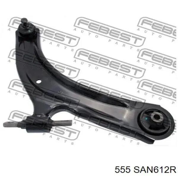 Важіль передньої підвіски нижній, правий 555 SAN612R ціна, від 40.24 USD