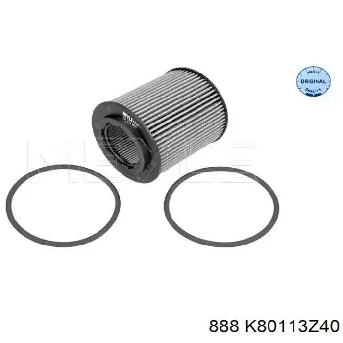 K80113Z40 888 Повітряний фільтр двигуна
