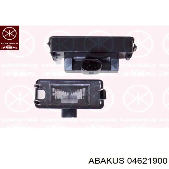 Ліхтар підсвічування заднього номерного знака Depo/Loro/Abakus 04621900LED ціна, від 7.90 USD