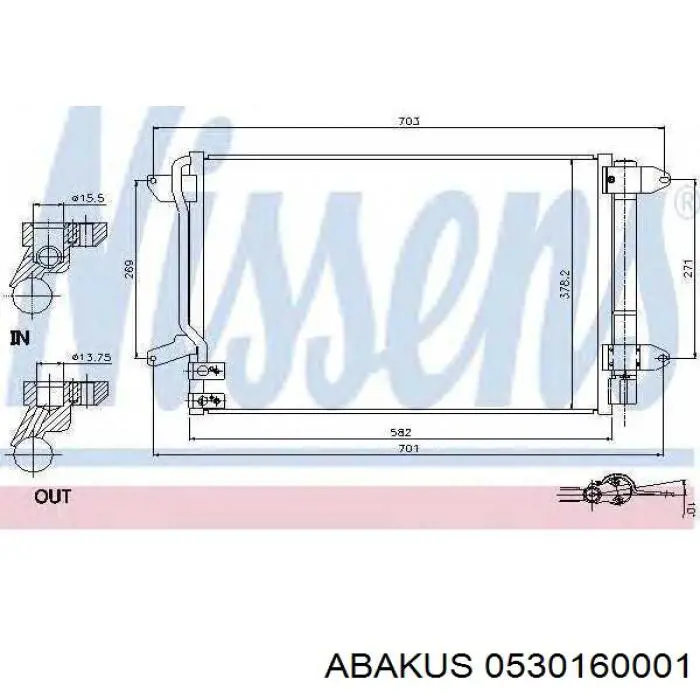 Конденсатор кондиціонера AND 3L816001 ціна, від 83.04 USD
