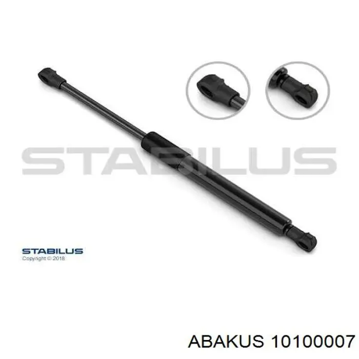 STA6362LD Stabilus амортизатор кришки багажника/ двері 3/5-ї задньої
