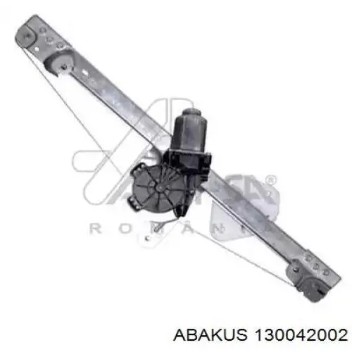 Механізм склопідіймача двері передньої, правої 130042002 Abakus