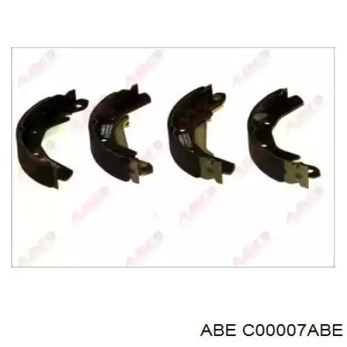 Колодки гальмові задні, барабанні C00007ABE ABE