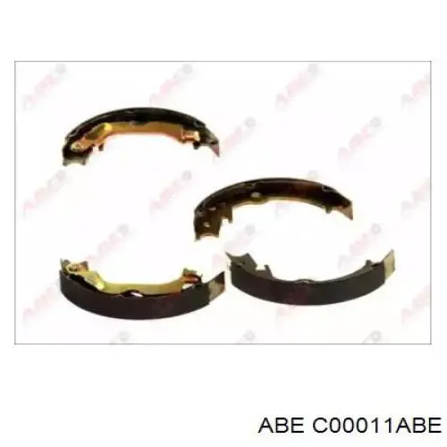 Колодки стоянкового гальма ABE C00011ABE