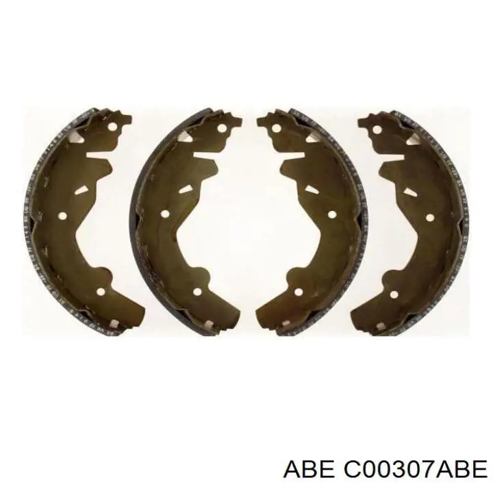 Колодки гальмові задні, барабанні C00307ABE ABE