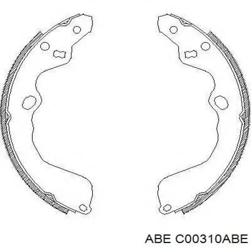 S30508 Brembo Колодки гальмівні задні, барабанні