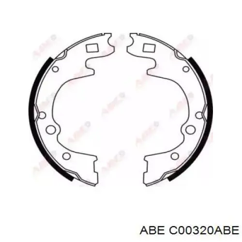 Купити 0K7562638Z Hyundai/Kia Колодки гальмові задні, барабанні