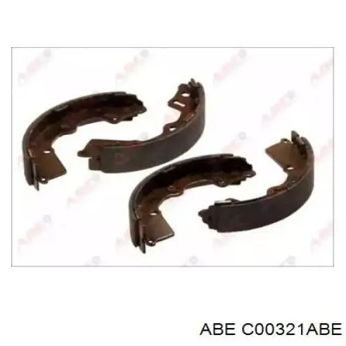 Купити C00321ABE ABE Колодки гальмові задні, барабанні