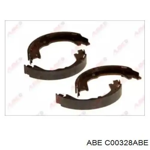 Колодки ручника / стоянкового гальма ABE C00328ABE ціна, від 22.85 USD