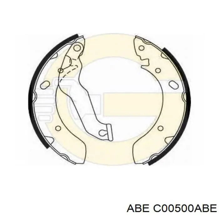 Купити C00500ABE ABE Колодки гальмові задні, барабанні