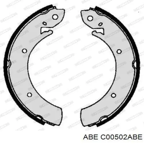 Колодки гальмові задні, барабанні C00502ABE ABE