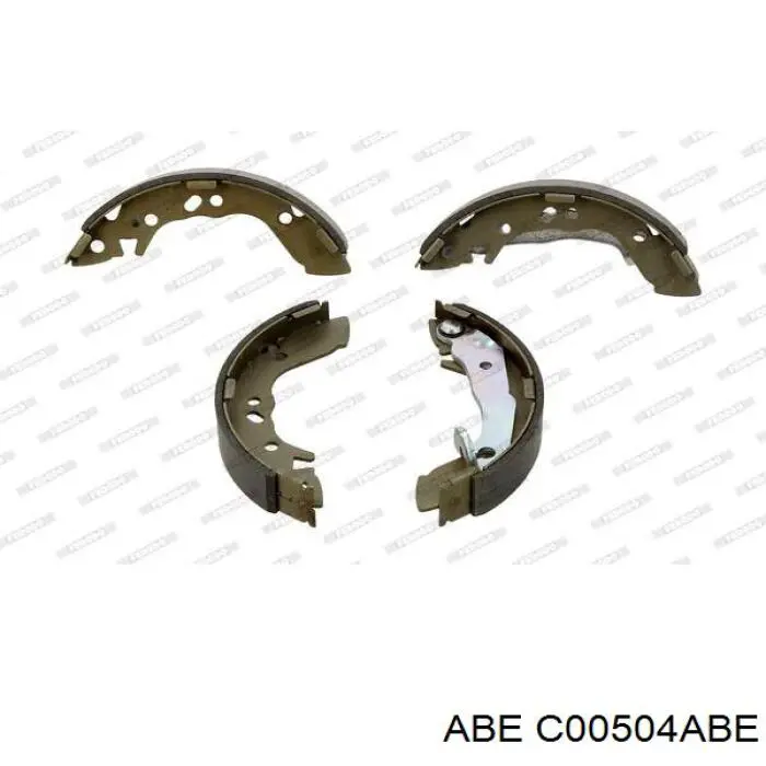 Гальма робочі задні ножні і гальмівні барабани ABE C00504ABE